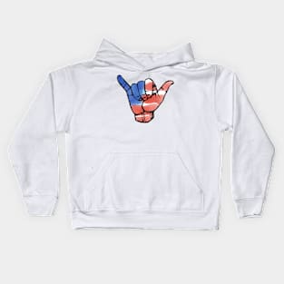 American Tie Dye Shaka Kids Hoodie